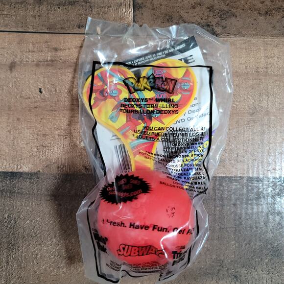 Subway kids’ pak pokémon  Deoxys Whirl, New in Package, 2005 - Picture 1 of 2